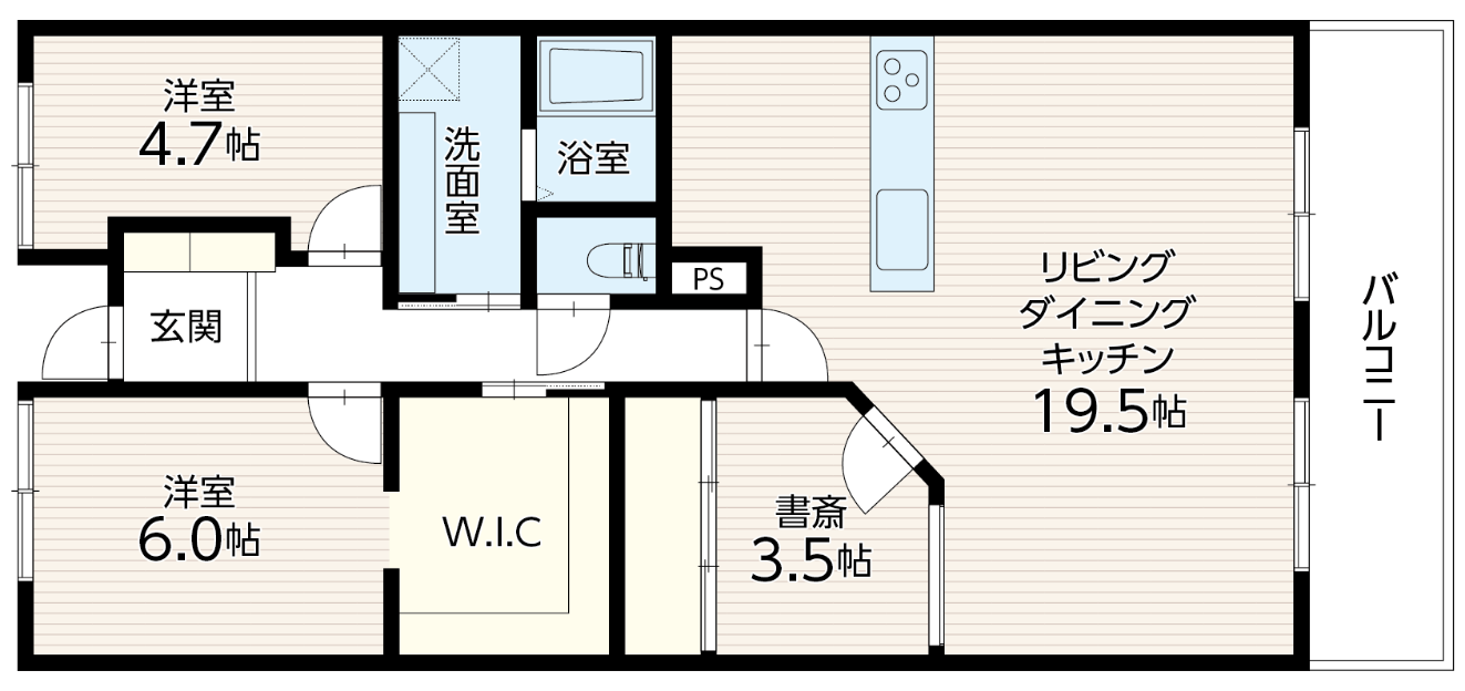 間取り図After